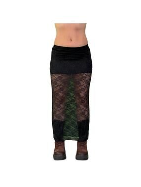 Y2K TRAD GOTH MINIMALIST SKIRT